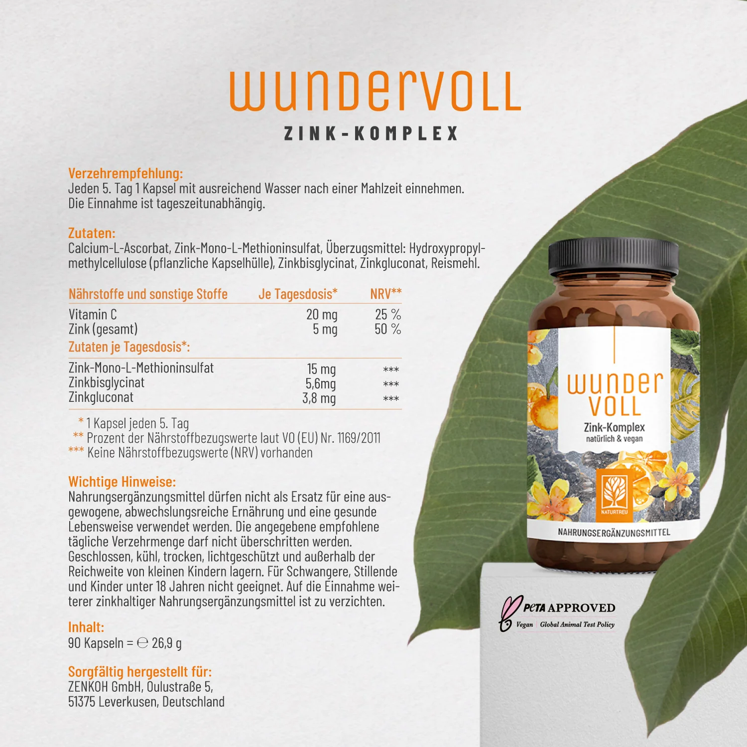 Wundervoll: Zink-Komplex Kapseln - Image 10