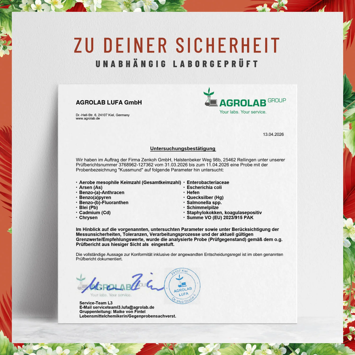 Kussmund: L-Lysin Komplex mit Zitronenmelisse und Selen - Image 8